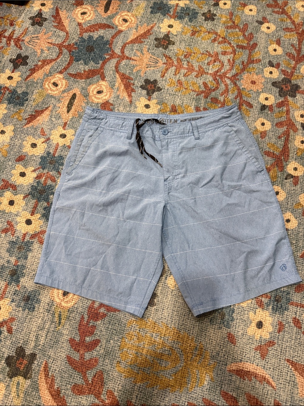 Hang ten • light blue hybrid quick dry swim trunks